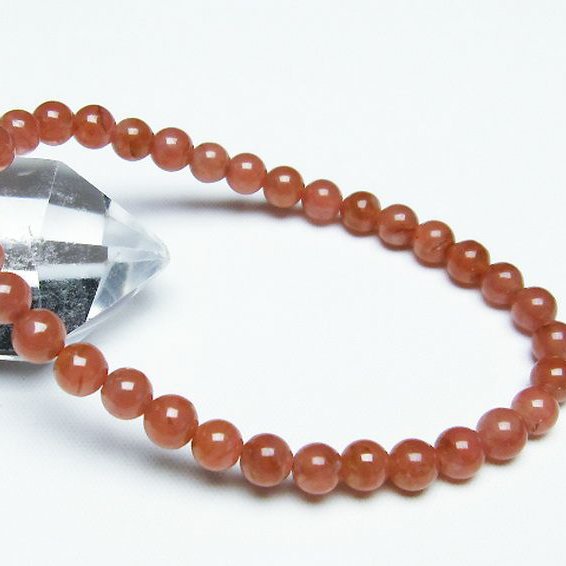 インカローズ ロードクロサイト ブレスレット 6mm [T494-2963]