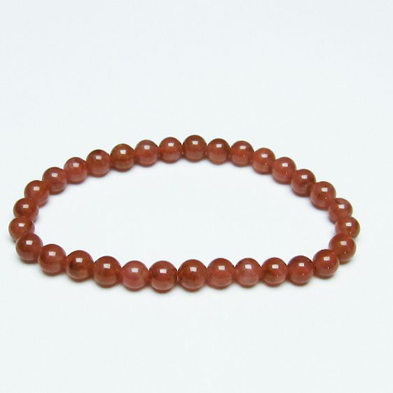 インカローズ ロードクロサイト ブレスレット 6mm [T494-2981]