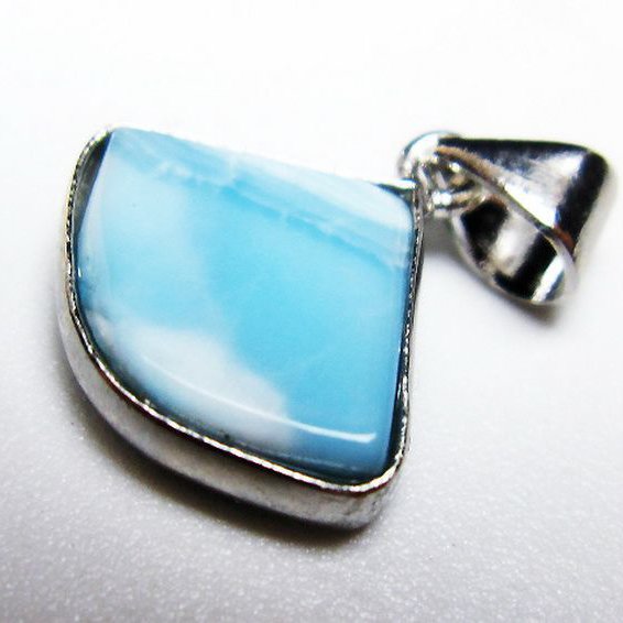 ラリマー ペンダント [T495-3730]