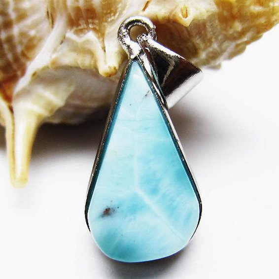 ラリマー ペンダント [t495-4264]