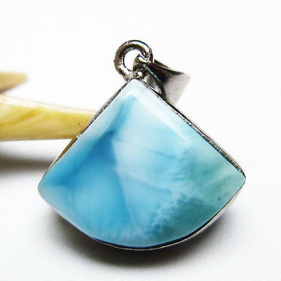 ラリマー ペンダント [T495-4316]