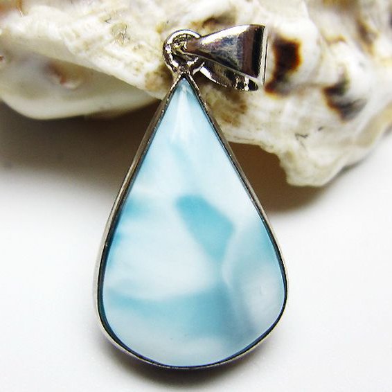 ラリマー ペンダント [T495-4319]