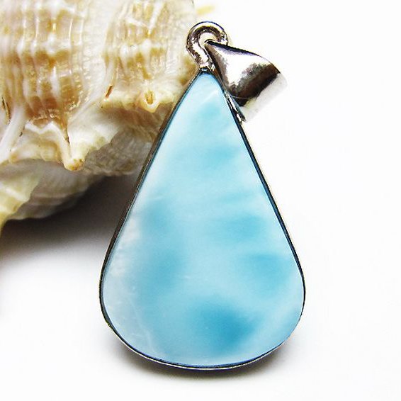 ラリマー ペンダント [T495-4320]