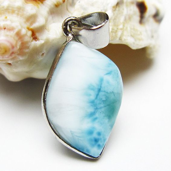 ラリマー ペンダント [T495-4322]