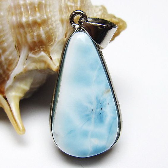 ラリマー ペンダント [T495-4325]