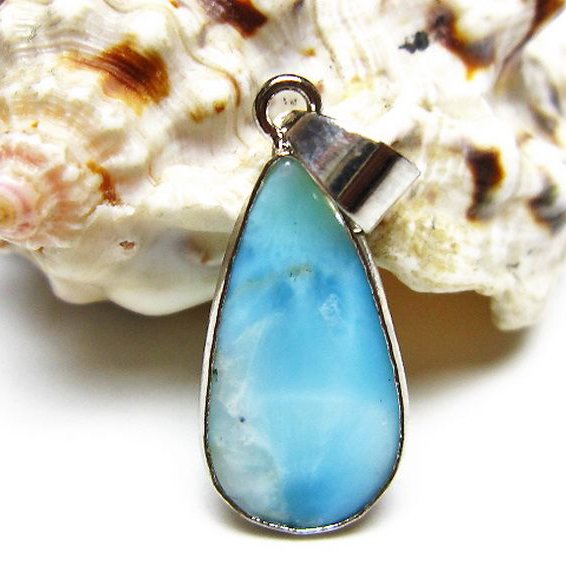 ラリマー ペンダント [t495-4357]