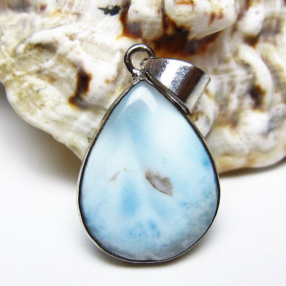 ラリマー ペンダント [t495-4362]