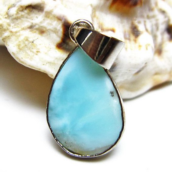 ラリマー ペンダント [t495-4368]