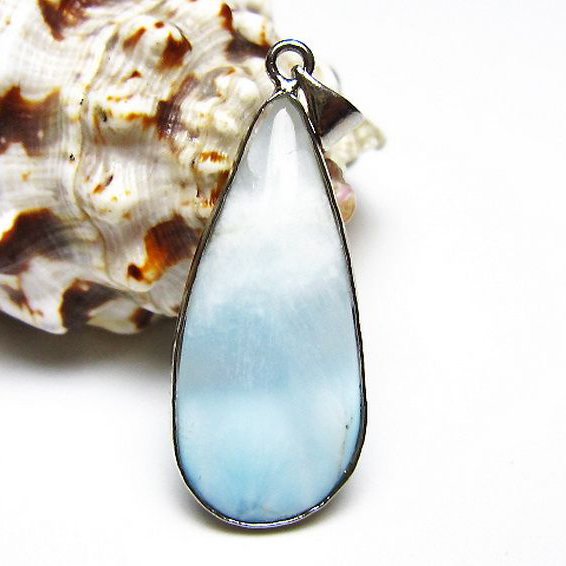 ラリマー ペンダント [t495-4401]