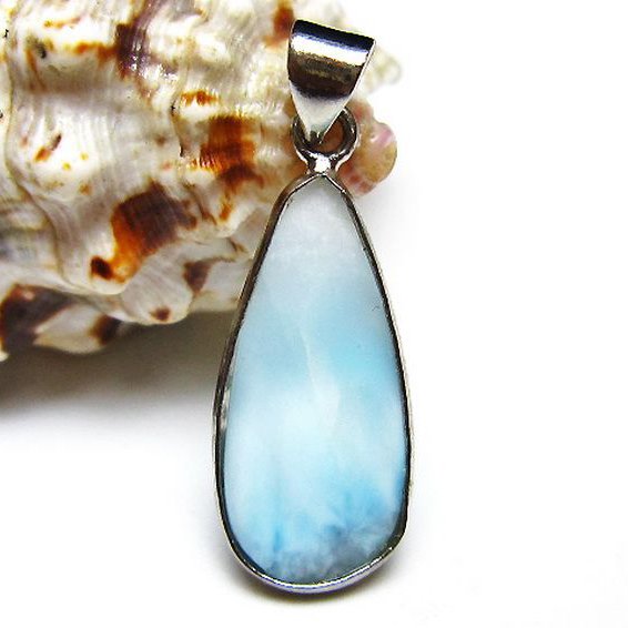 ラリマー ペンダント [t495-4410]