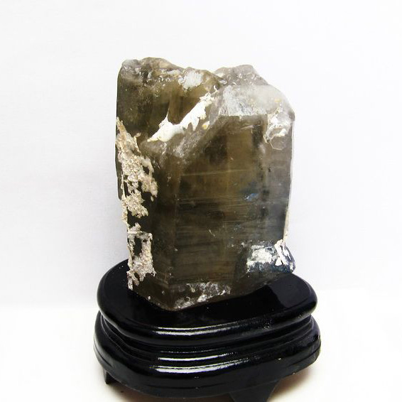 1.1Kg ライトニング水晶 金針ルチル入り  原石[T501-4028]