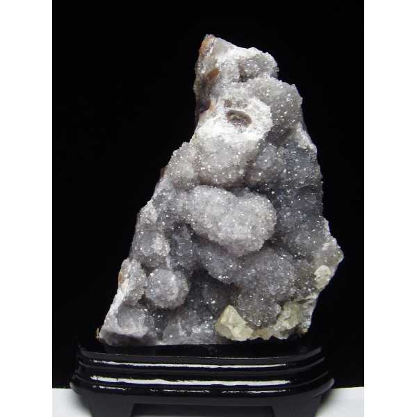 1.4Kg フラワーアメジストクラスター カルサイト共生[T504-6554]