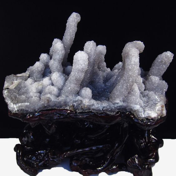 10.4Kg フラワーアメジストクラスター同梱不可[T504-6643]