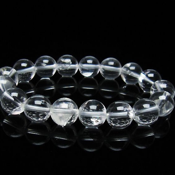 アイリスクォーツ 虹入り  レインボー水晶  ブレスレット  12mm [T506-2412]