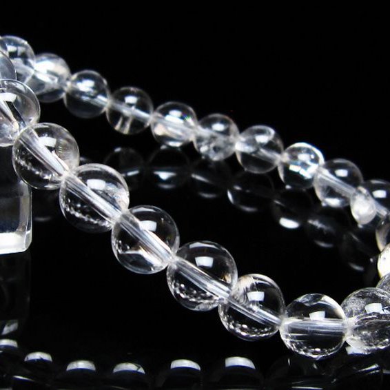 アイリスクォーツ 虹入り レインボー水晶 ブレスレット 8mm [t506-2990]