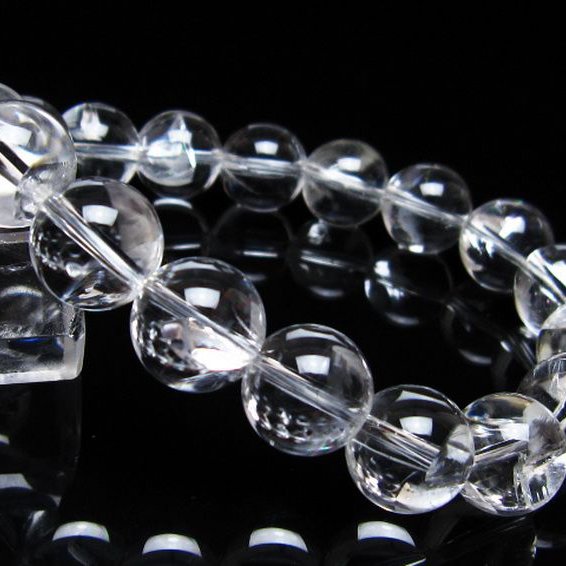 アイリスクォーツ 虹入り レインボー水晶 ブレスレット 12mm [t506-3019]