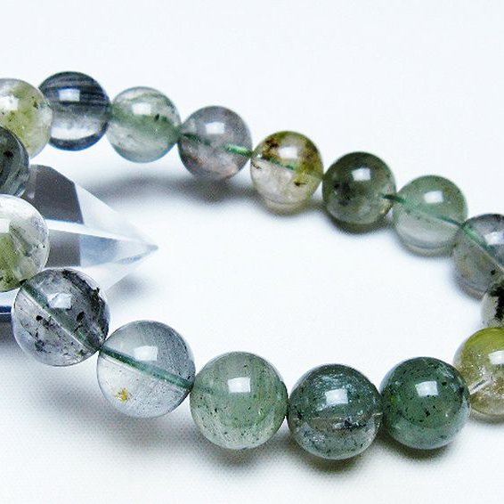 グリーンファントム ブレスレット 12mm [T507-3542]