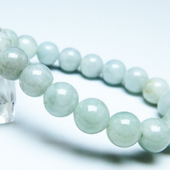 糸魚川翡翠 ブレスレット 10mm [T51-16137]