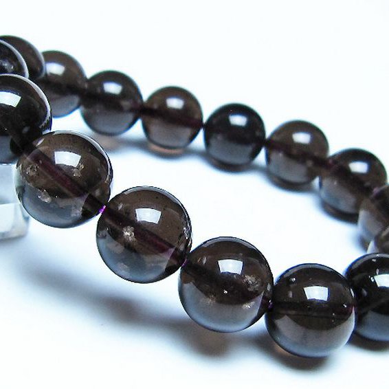 コロンビアナイト コロンビア産 天然ガラス ブレスレット 13mm [t521-2689]