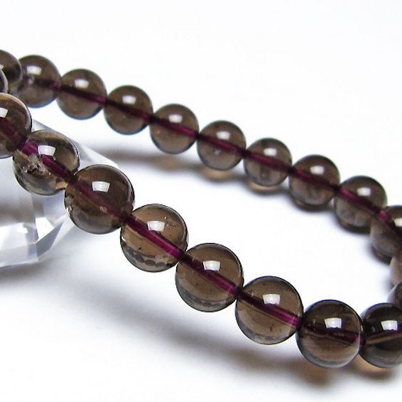 コロンビアナイト コロンビア産 天然ガラス ブレスレット 9mm [t521-2697]