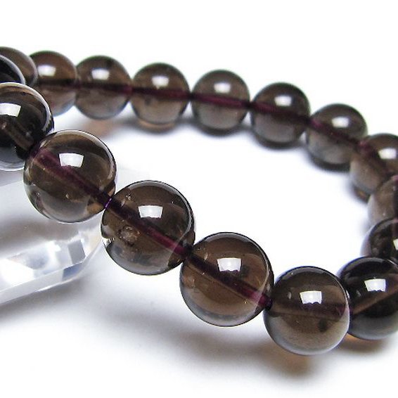 コロンビアナイト コロンビア産 天然ガラス ブレスレット 12mm [t521-2704]