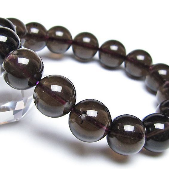 コロンビアナイト コロンビア産 天然ガラス ブレスレット 13mm [t521-2747]