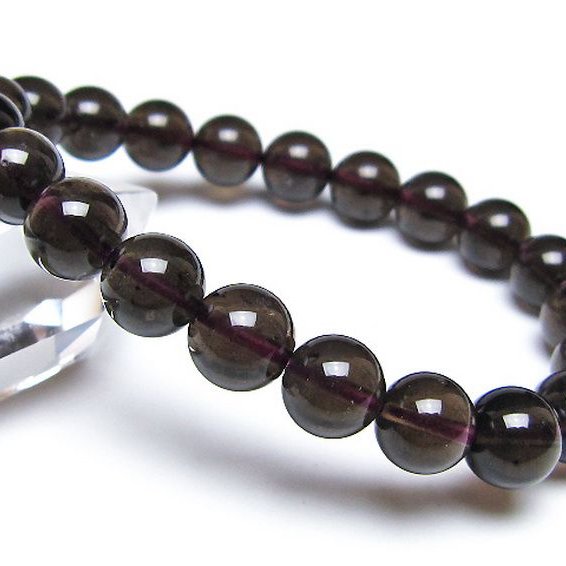 コロンビアナイト コロンビア産 天然ガラス ブレスレット 9mm [t521-2775]