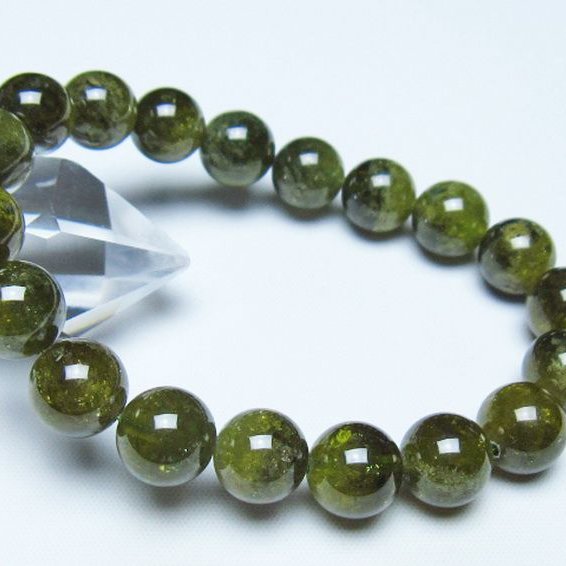 ツァボライト ブレスレット 11mm [t523-2008]