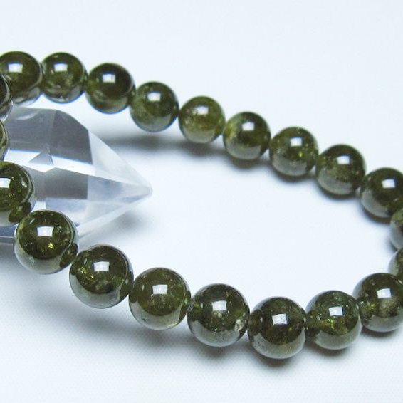 ツァボライト ブレスレット 9mm [t523-2014]