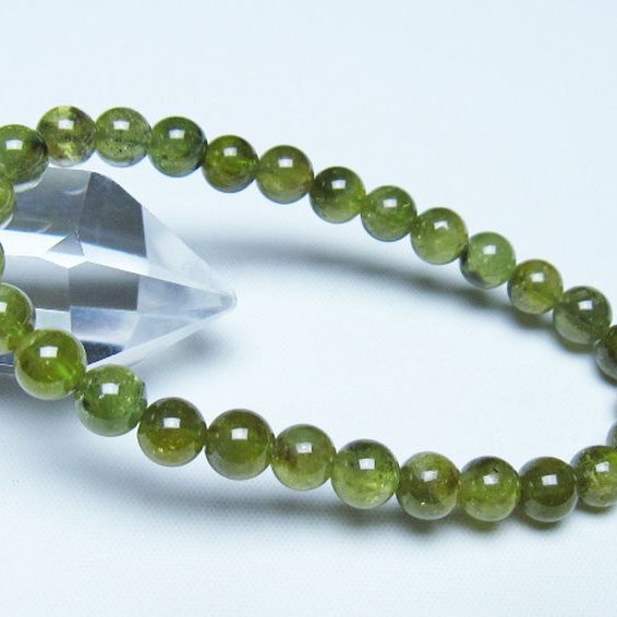 ツァボライト ブレスレット 7mm [t523-2026]