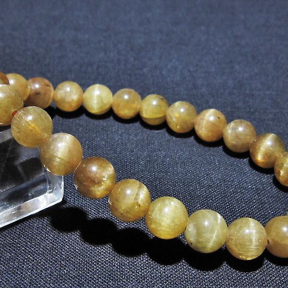キャッツアイゴールデンアパタイト ブレスレット 8mm [t527-3123]