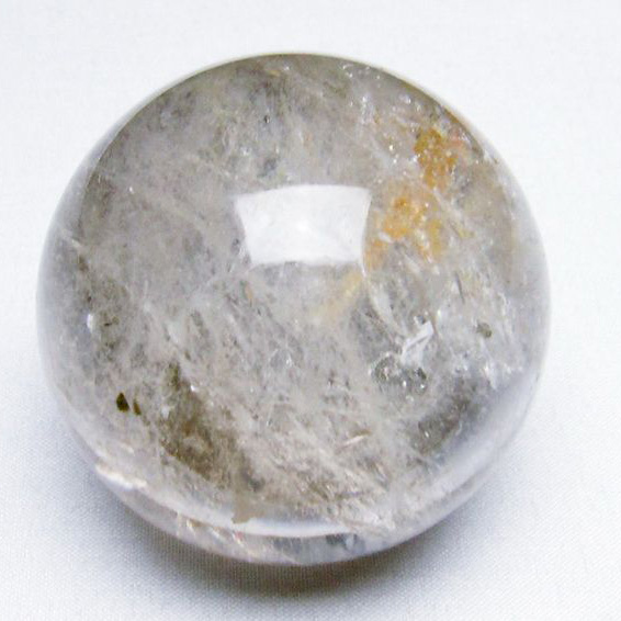 ライトニング水晶 丸玉 62mm [T529-5353]