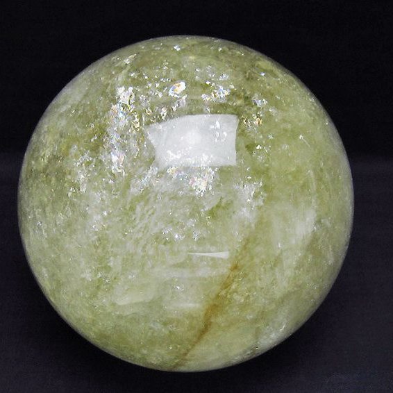 1.8Kg シトリン水晶 丸玉 110mm [T529-5886]