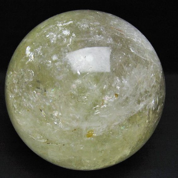 2.2Kg シトリン水晶 丸玉 120mm [T529-5890]