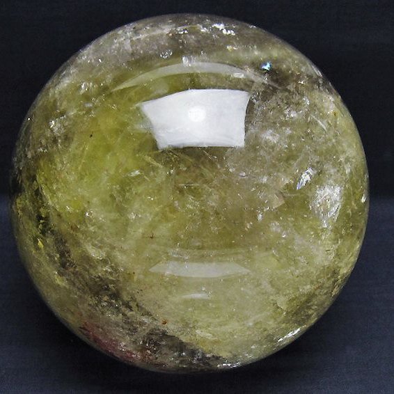 4.2Kg シトリン水晶 丸玉 145mm [T529-5925]