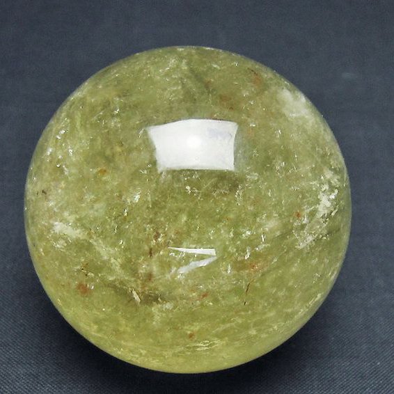 シトリンファントム水晶 丸玉 56mm [T529-6047]