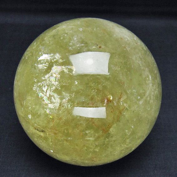 シトリン水晶 丸玉 74mm [T529-6146]