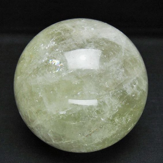 シトリン水晶 丸玉 81mm [T529-6211]