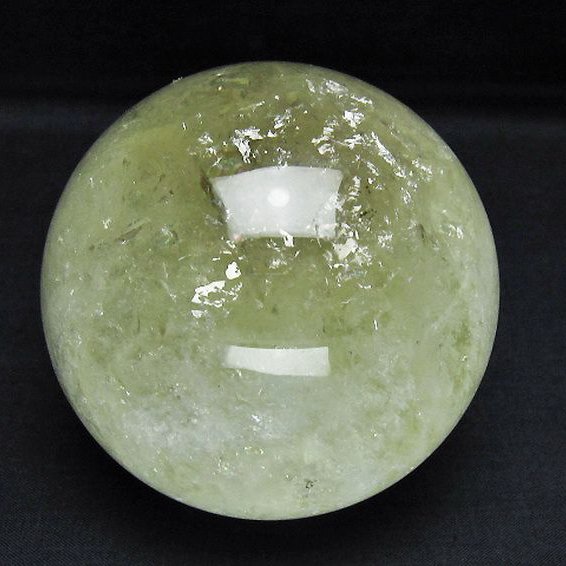 シトリン水晶 丸玉 87mm [t529-6226]