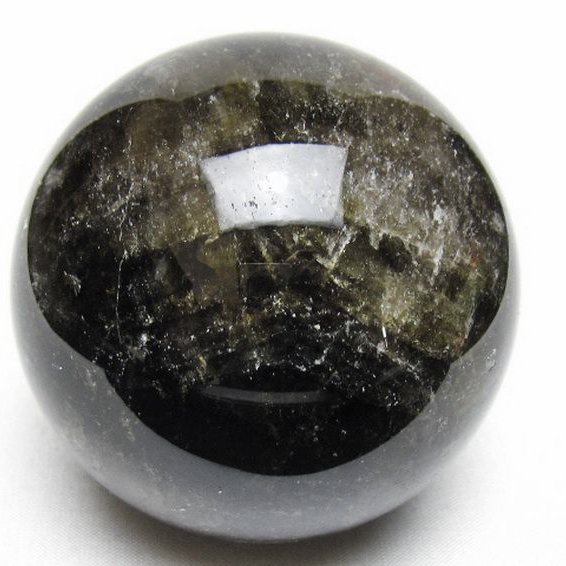 ライトニング水晶 丸玉 76mm [t529-6331]