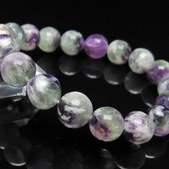 エンジェルフェザー フローライト ブレスレット 11mm [T53-3926]