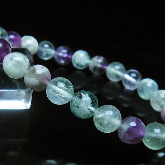 エンジェルフェザー フローライト ブレスレット 8mm [T53-4945]