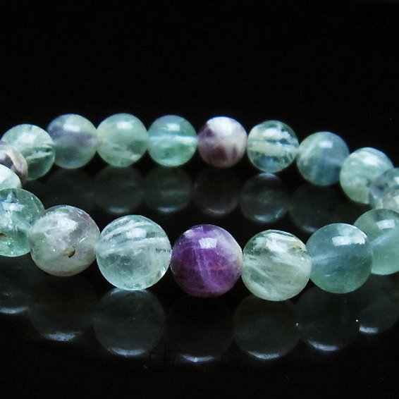 エンジェルフェザー フローライト ブレスレット 11mm [T53-4967]