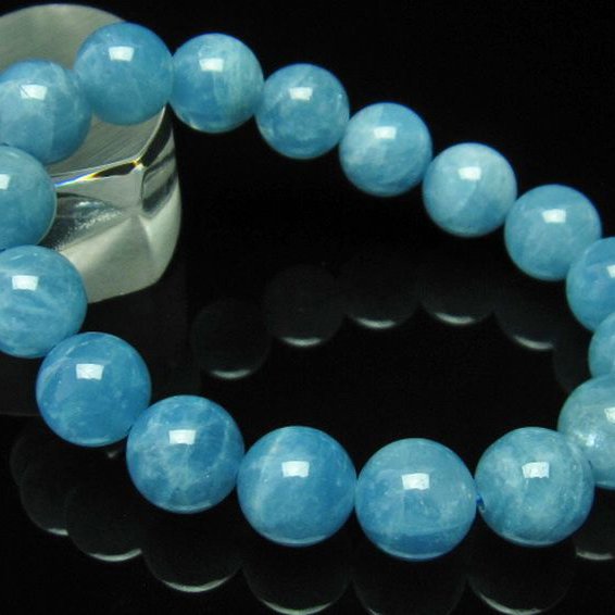アクアマリン ブレスレット 12mm [T537-14182]