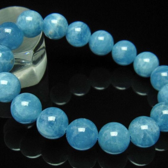 アクアマリン ブレスレット 12mm [T537-14183]