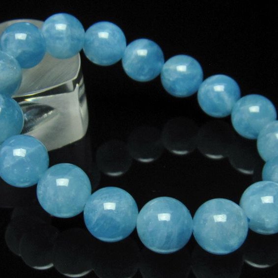 アクアマリン ブレスレット 12mm [T537-14188]