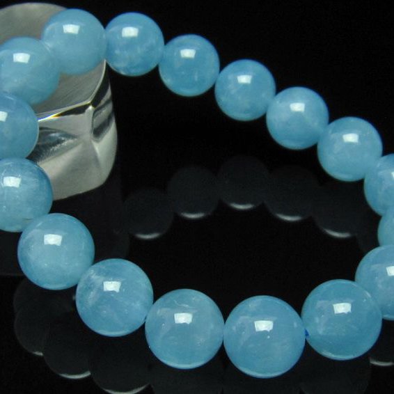 アクアマリン ブレスレット 12mm [T537-14216]