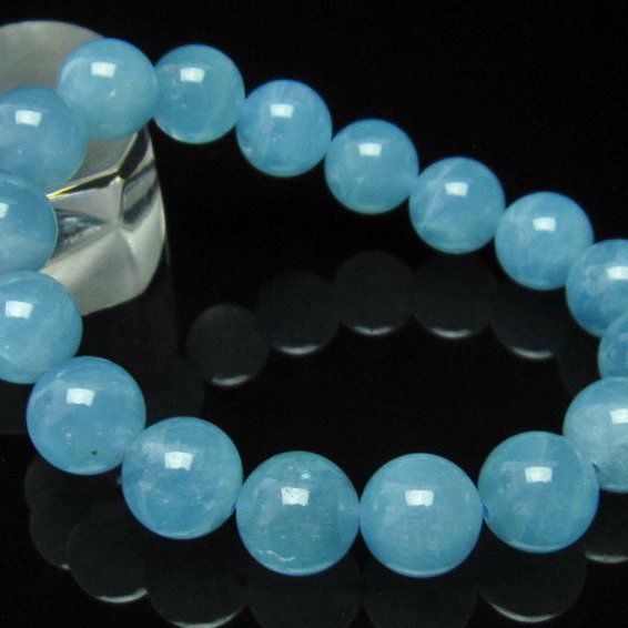 アクアマリン ブレスレット 12mm [T537-14219]