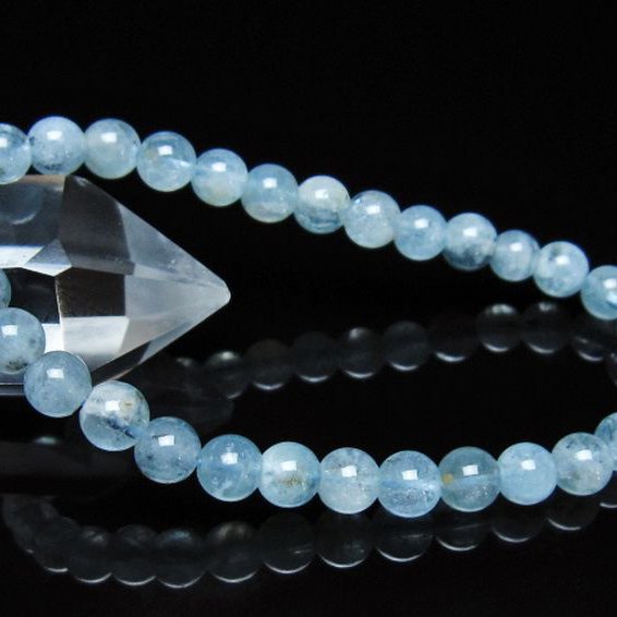 アクアマリン ブレスレット 6mm [T537-15433]