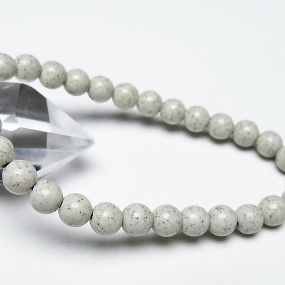 台湾産 北投石 天然ラジウム効果 ブレスレット 7mm [t538-2789]